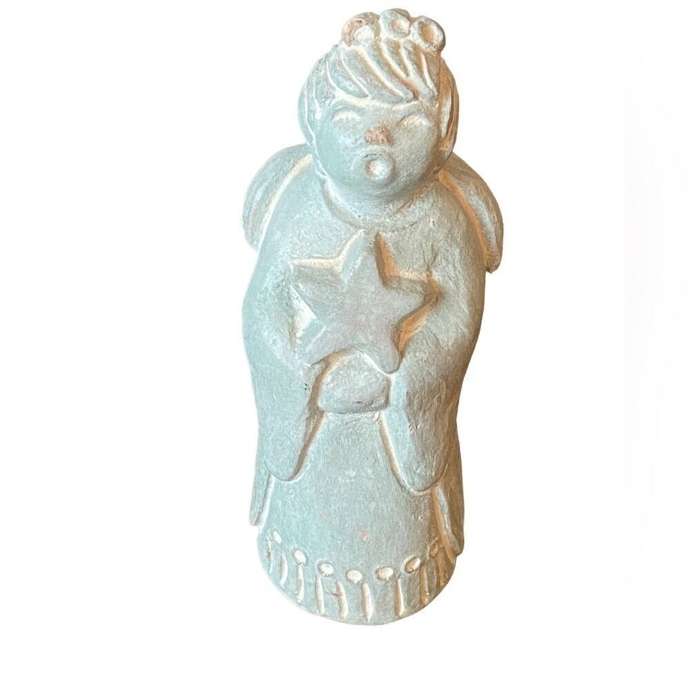 Isabel Bloom 1993 Signed Cement Sculpture Star Angel